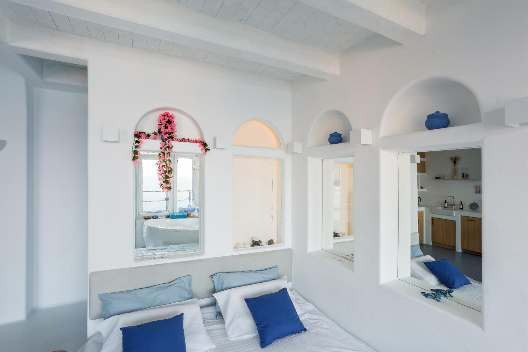 Anna Maria Santorini - Greek Suite & Large Sea Terrace Arcadia Одесса Экстерьер фото