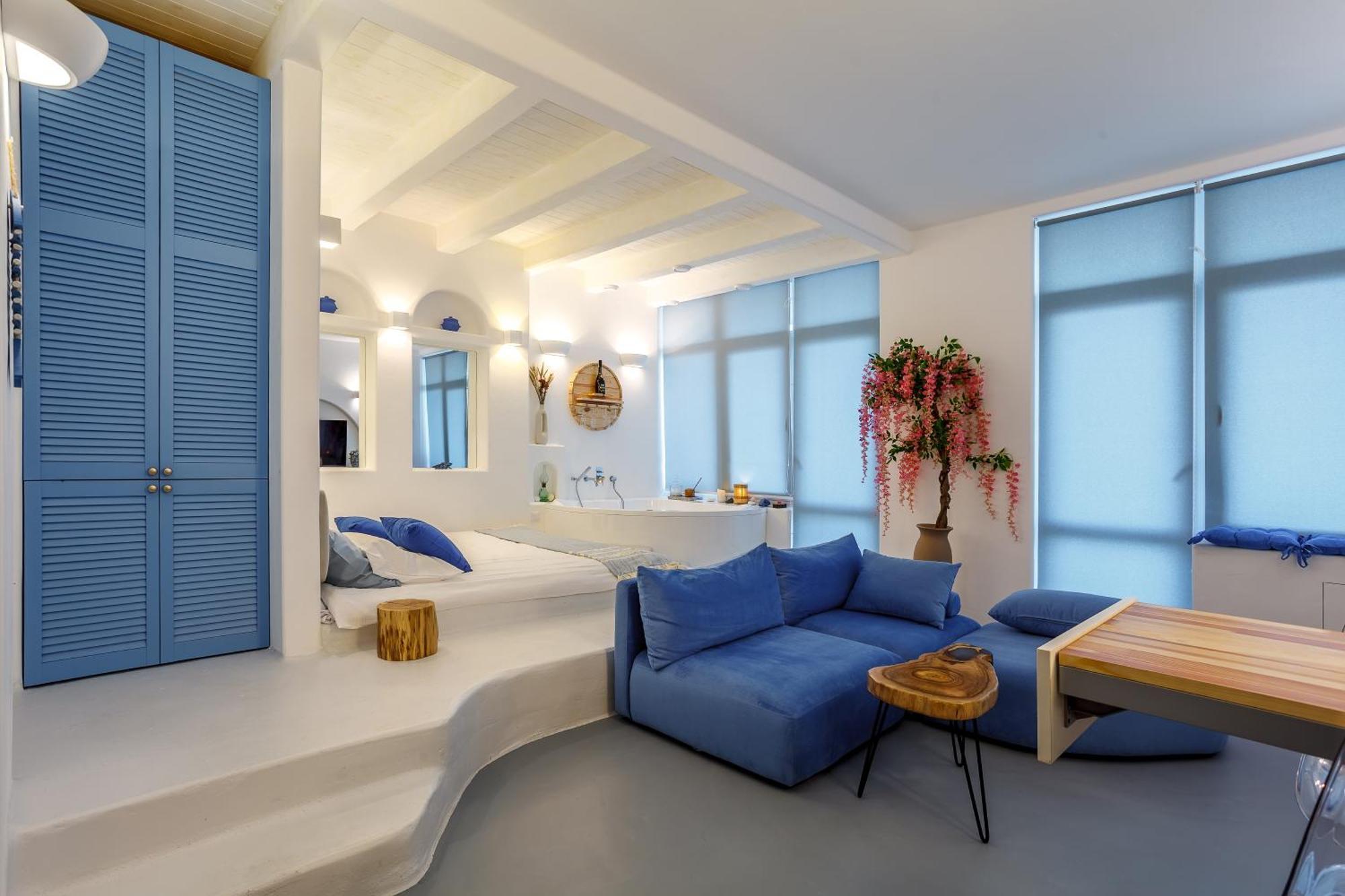 Anna Maria Santorini - Greek Suite & Large Sea Terrace Arcadia Одесса Экстерьер фото