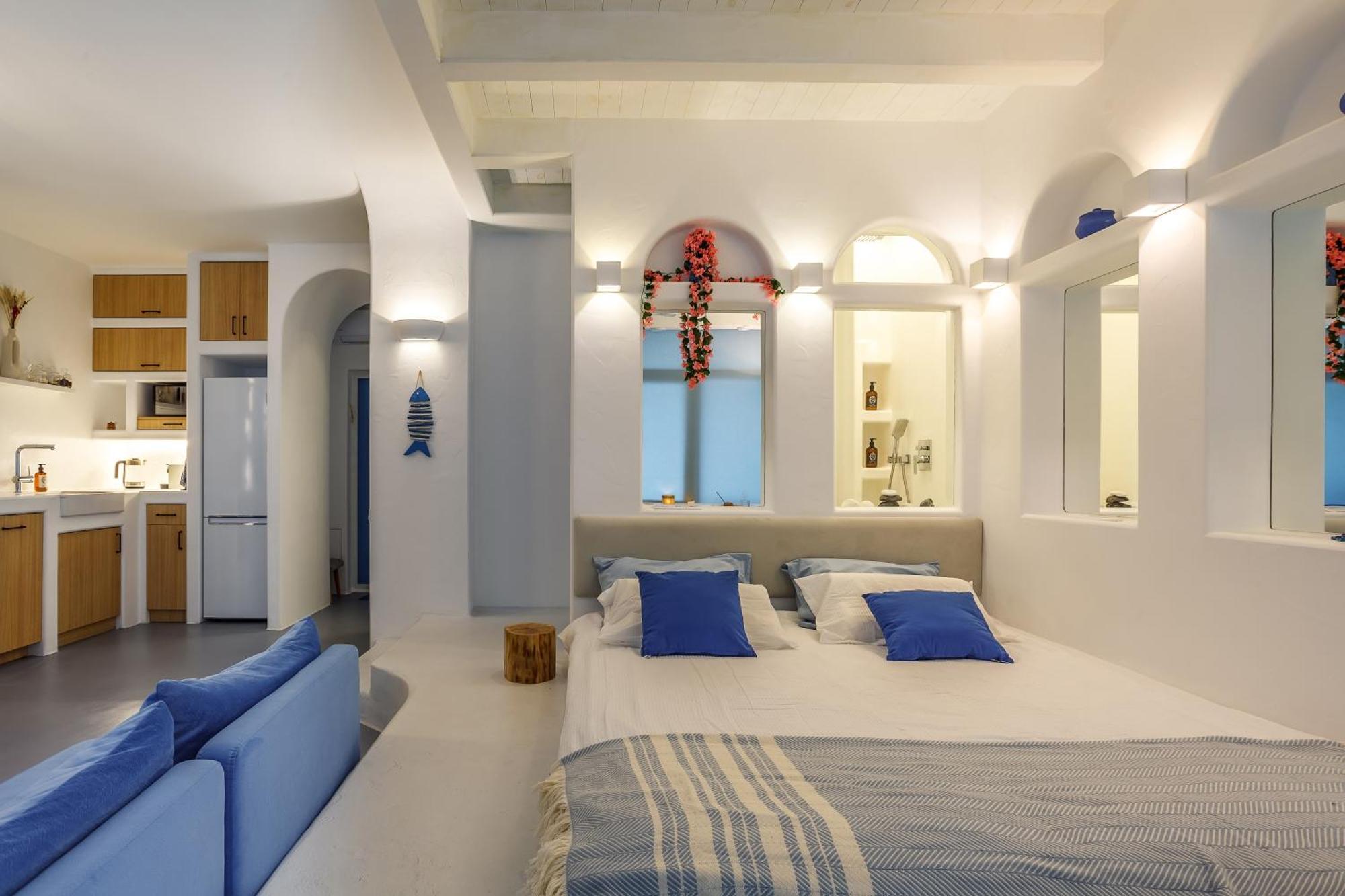 Anna Maria Santorini - Greek Suite & Large Sea Terrace Arcadia Одесса Экстерьер фото