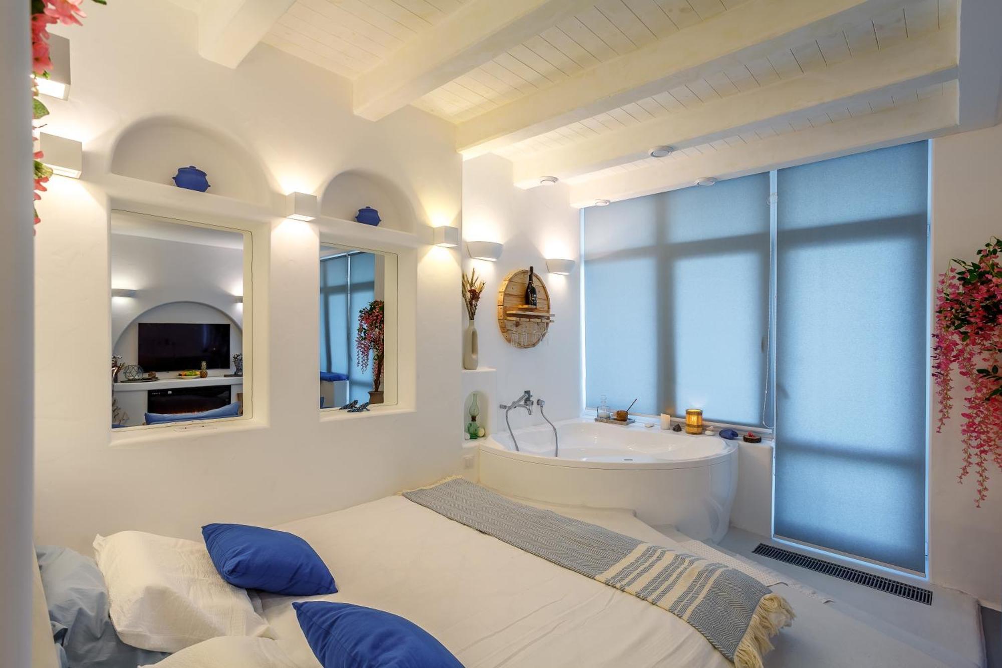 Anna Maria Santorini - Greek Suite & Large Sea Terrace Arcadia Одесса Экстерьер фото