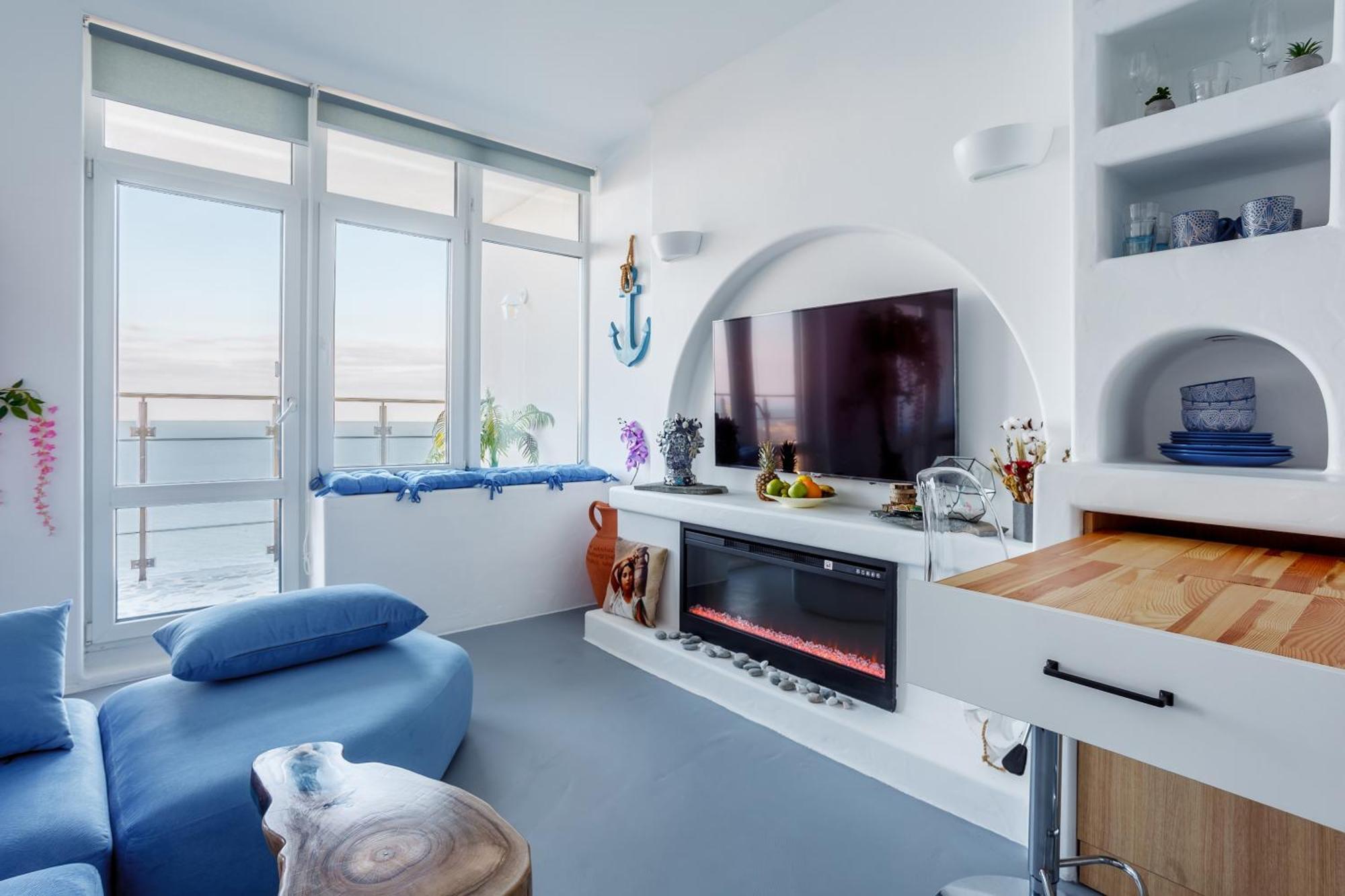 Anna Maria Santorini - Greek Suite & Large Sea Terrace Arcadia Одесса Экстерьер фото