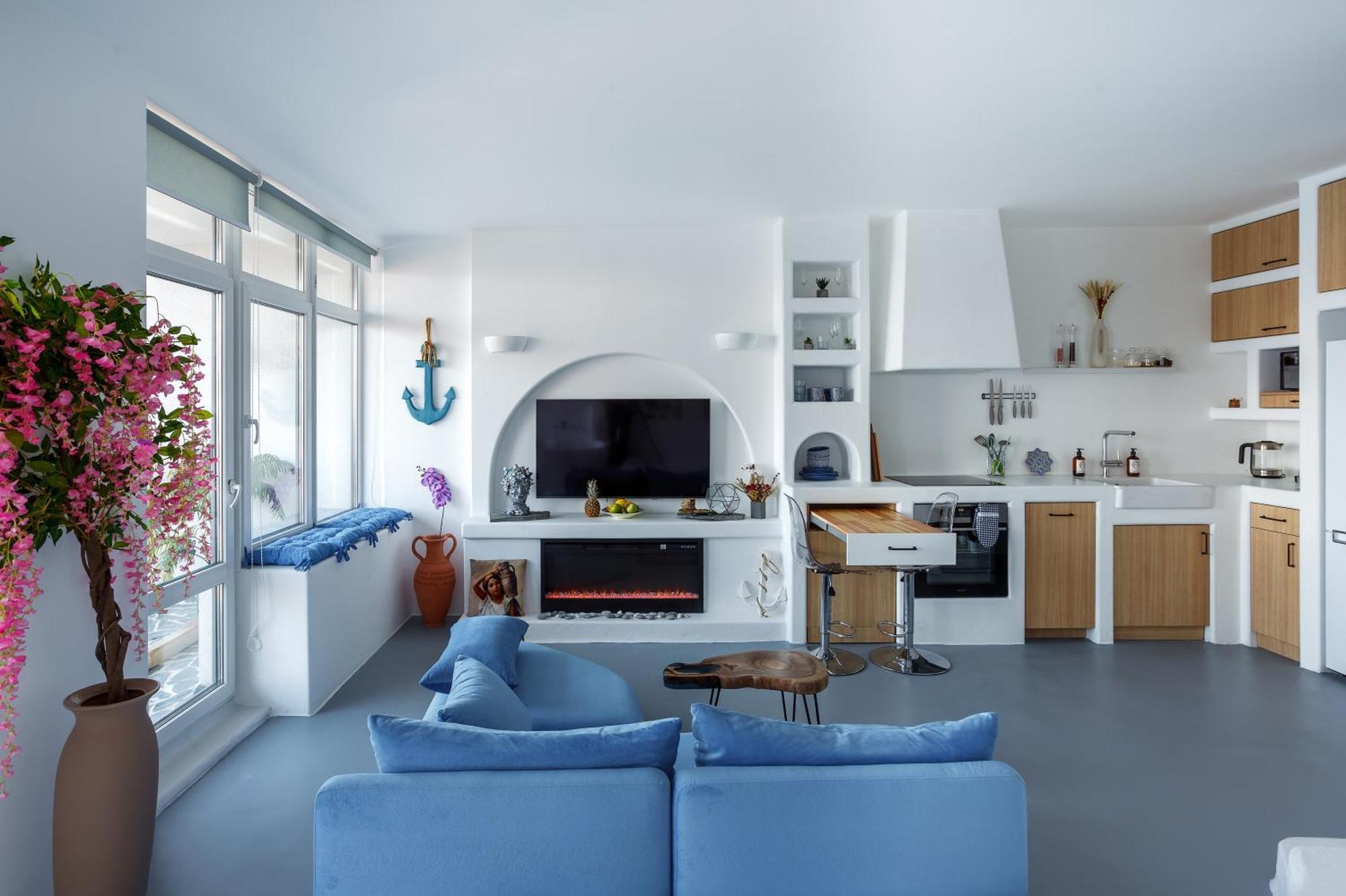 Anna Maria Santorini - Greek Suite & Large Sea Terrace Arcadia Одесса Экстерьер фото